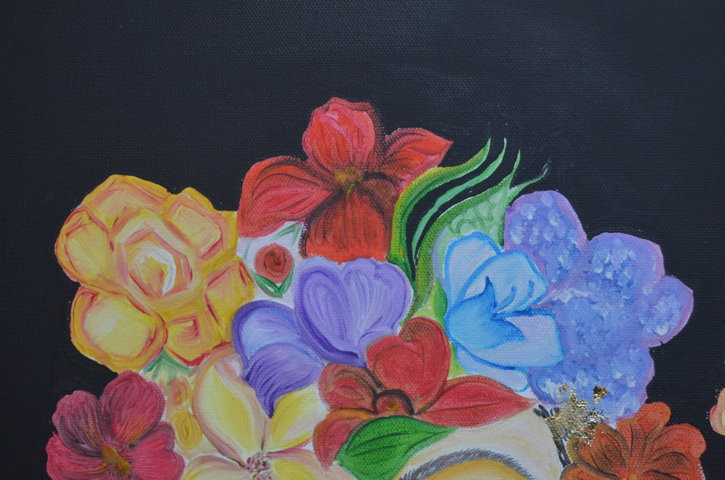 Original Painting Artwork with Oil Paints on Canvas | Portrait | Handmade | Made in USA