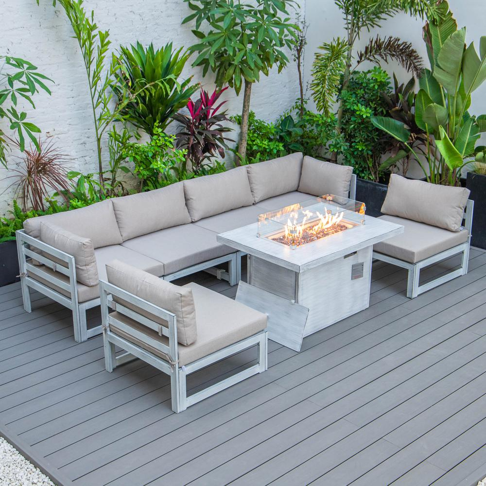 Chelsea 7-Piece Patio Sectional - Outdoor Furniture Set