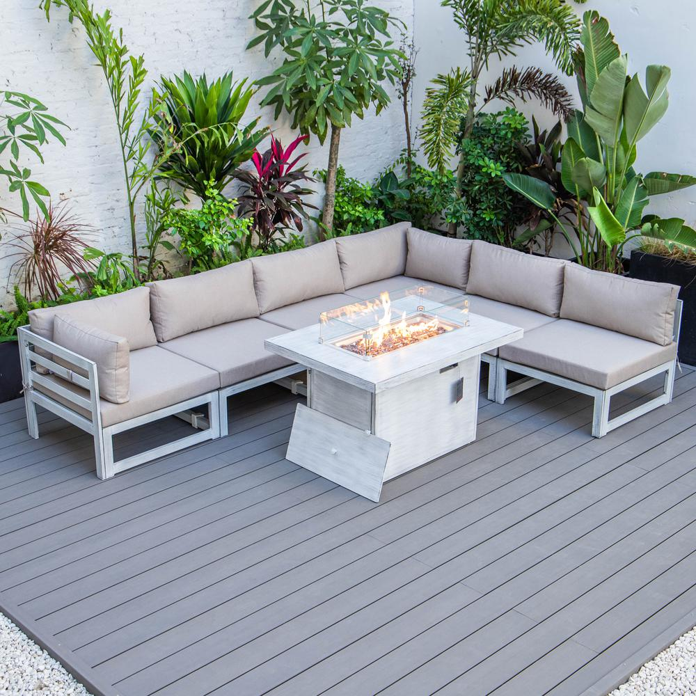 Chelsea 7-Piece Patio Sectional - Outdoor Furniture Set