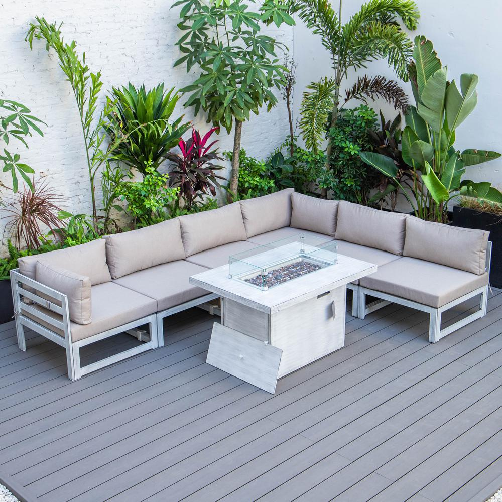 Chelsea 7-Piece Patio Sectional - Outdoor Furniture Set