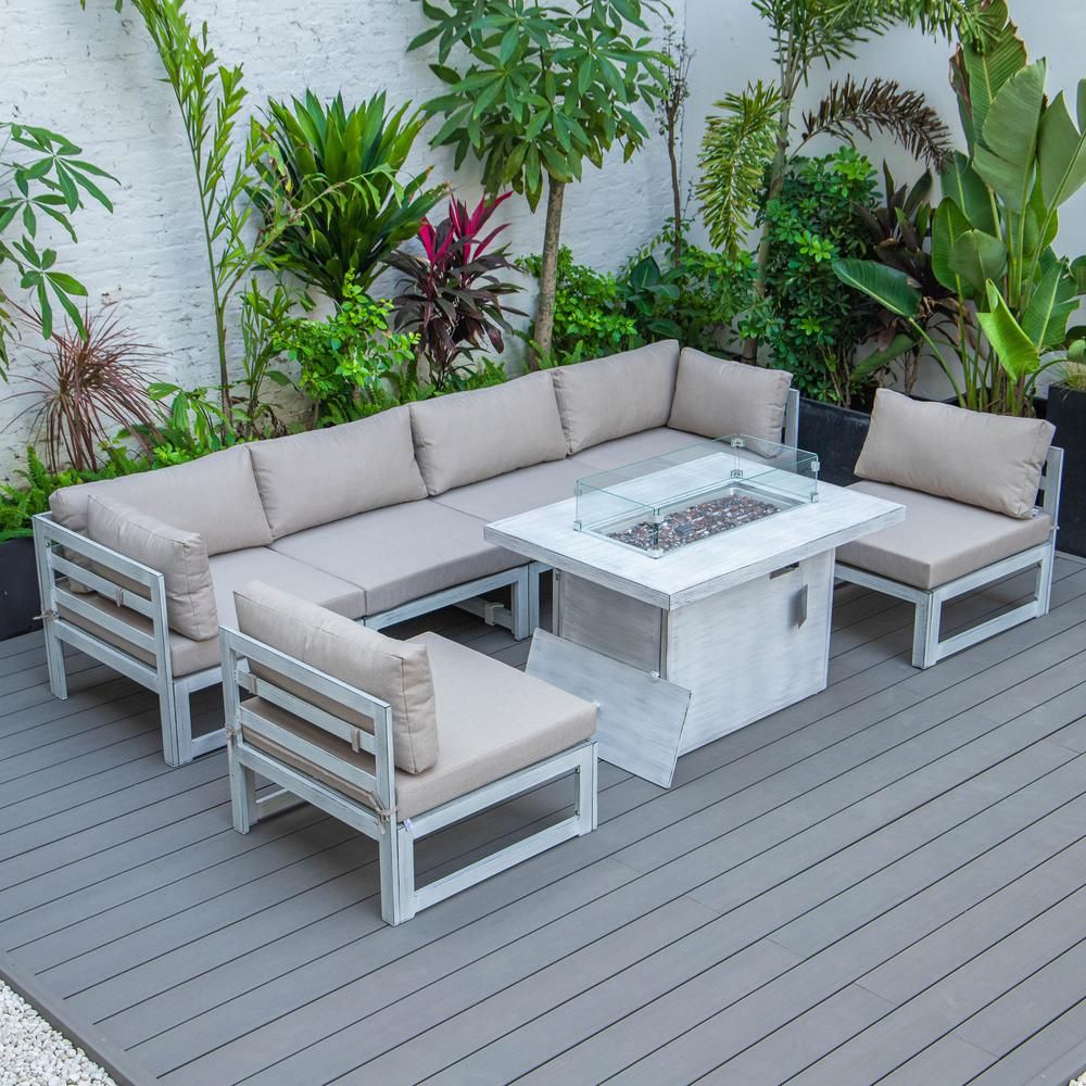 Chelsea 7-Piece Patio Sectional - Outdoor Furniture Set