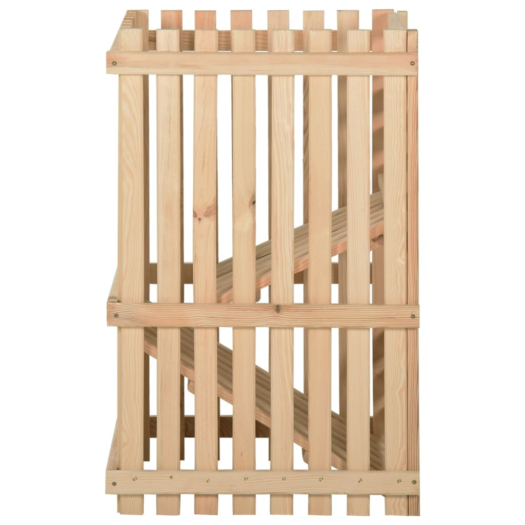 vidaXL Potato Box 19.7"x19.7"x31.5" Solid Wood Pine - Kitchen Storage Bin