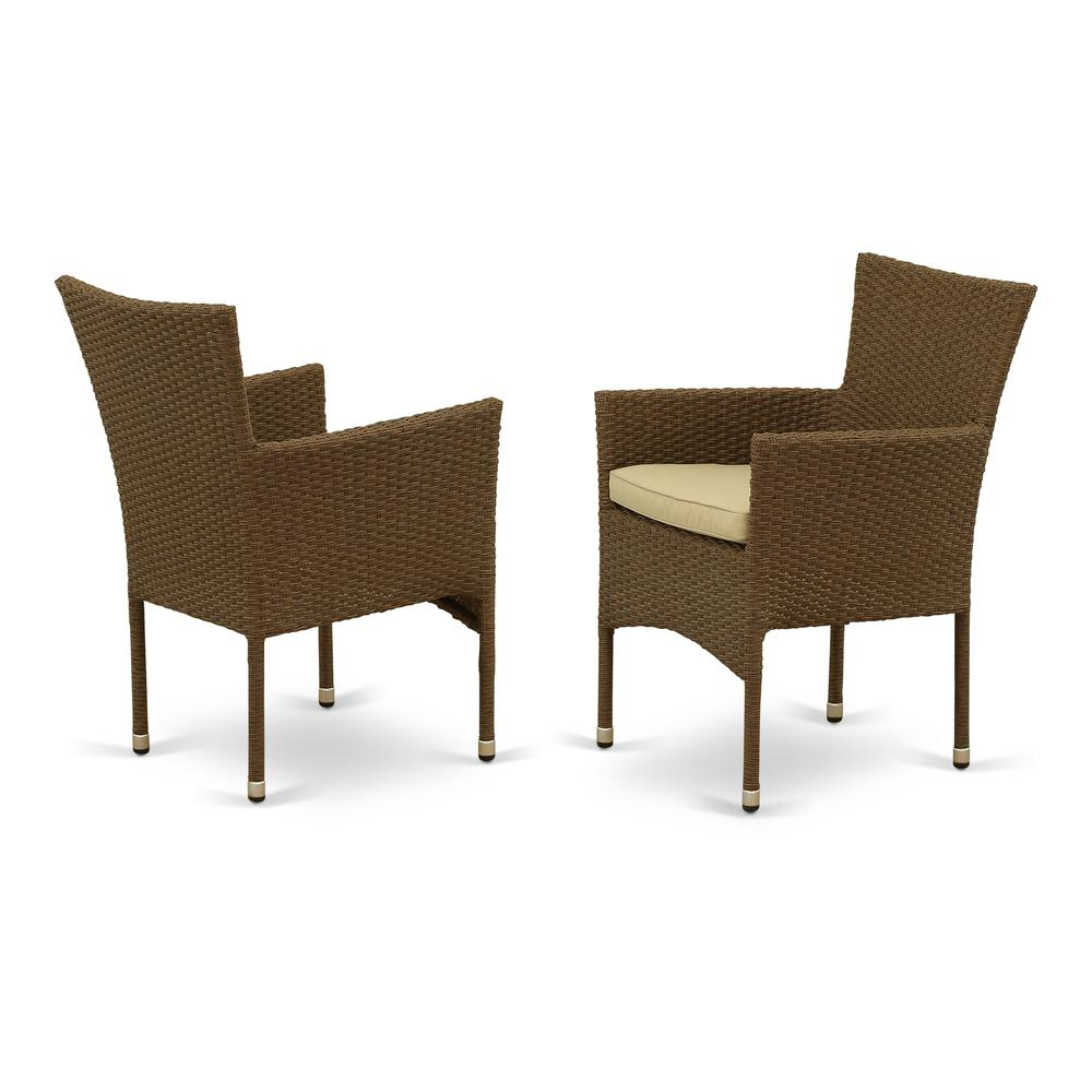 Brown Wicker Patio Chair - Comfortable Outdoor Furniture for Your Patio