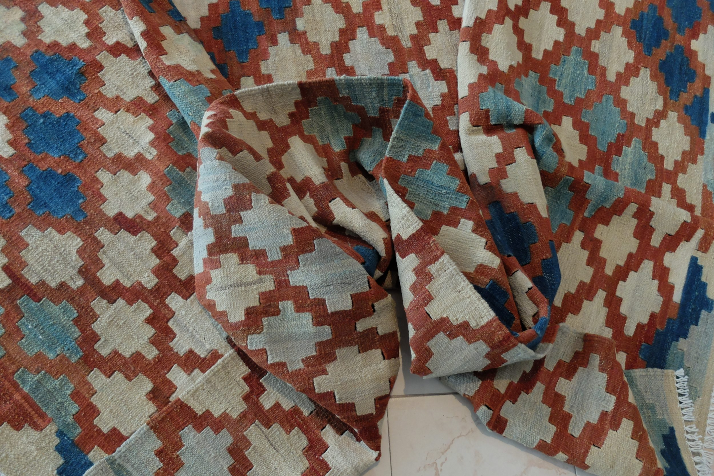 Afghan Colored Handmade Kilim Rugs - Beautiful and Durable Carpets