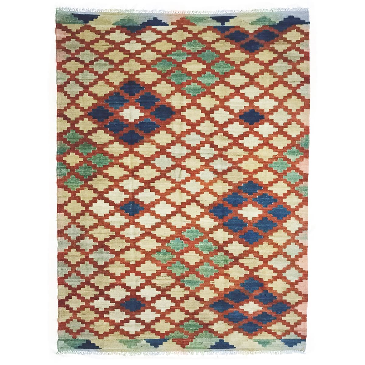 Afghan Colored Handmade Kilim Rugs - Beautiful and Durable Carpets