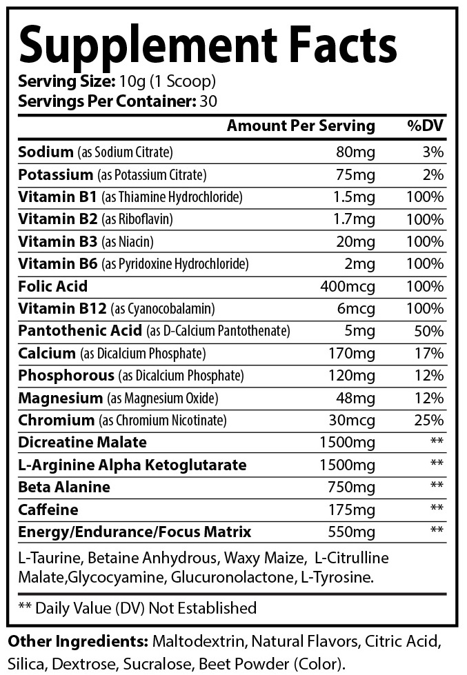 Pure Energy - Honeydew Watermelon | Boost Your Morning and Workout Energy