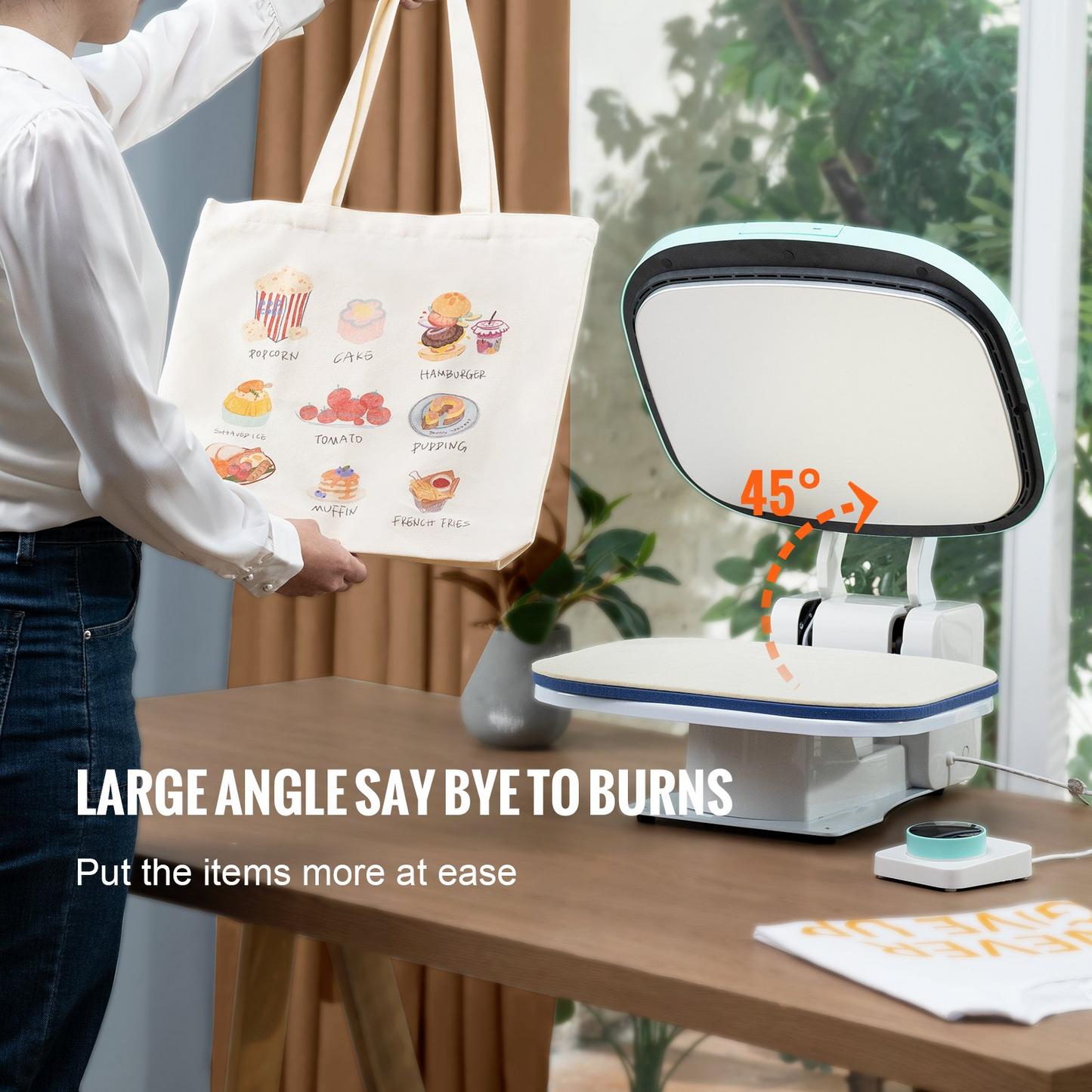 VEVOR Auto Heat Press 12x15in Professional Heat Transfer Autopress DIY T-shirts