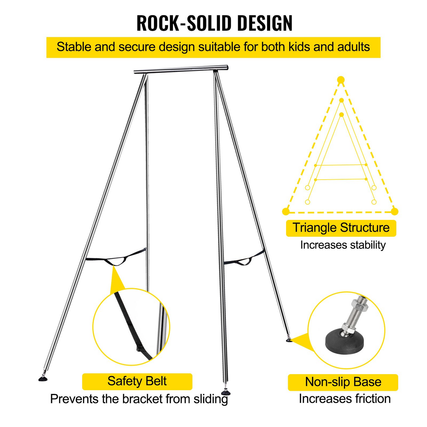 VEVOR Aerial Yoga Frame - Professional Aerial Yoga Swing Stand