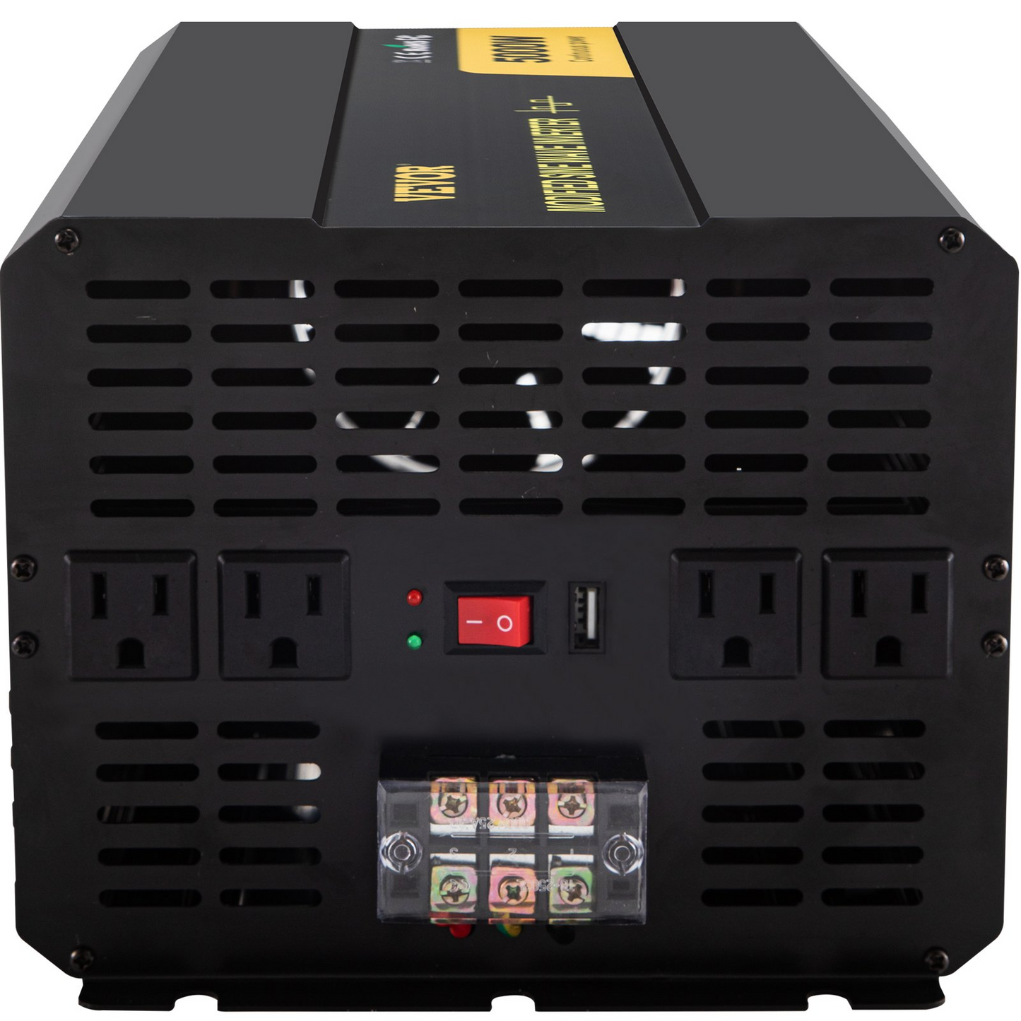 VEVOR Power Inverter, 5000W Modified Sine Wave Inverter, DC 12V to AC 120V Car Converter with LCD Remote Controller