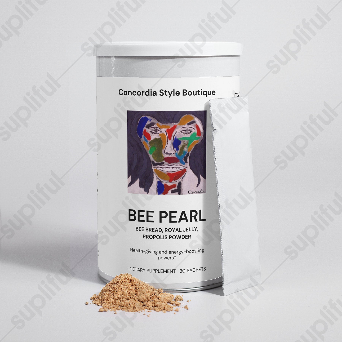 Bee Pearl Powder - Concentrated Bee Bread, Propolis, and Royal Jelly for Optimal Health