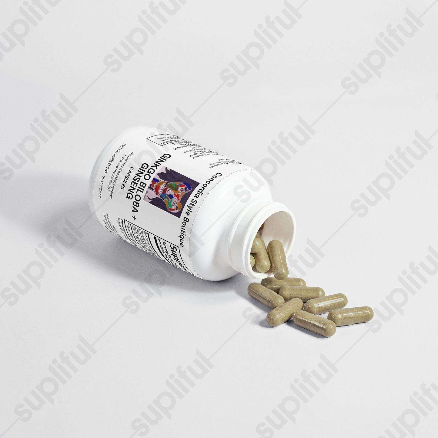 Buy Ginkgo Biloba + Ginseng Supplements - Boost Brain Health and Energy Levels