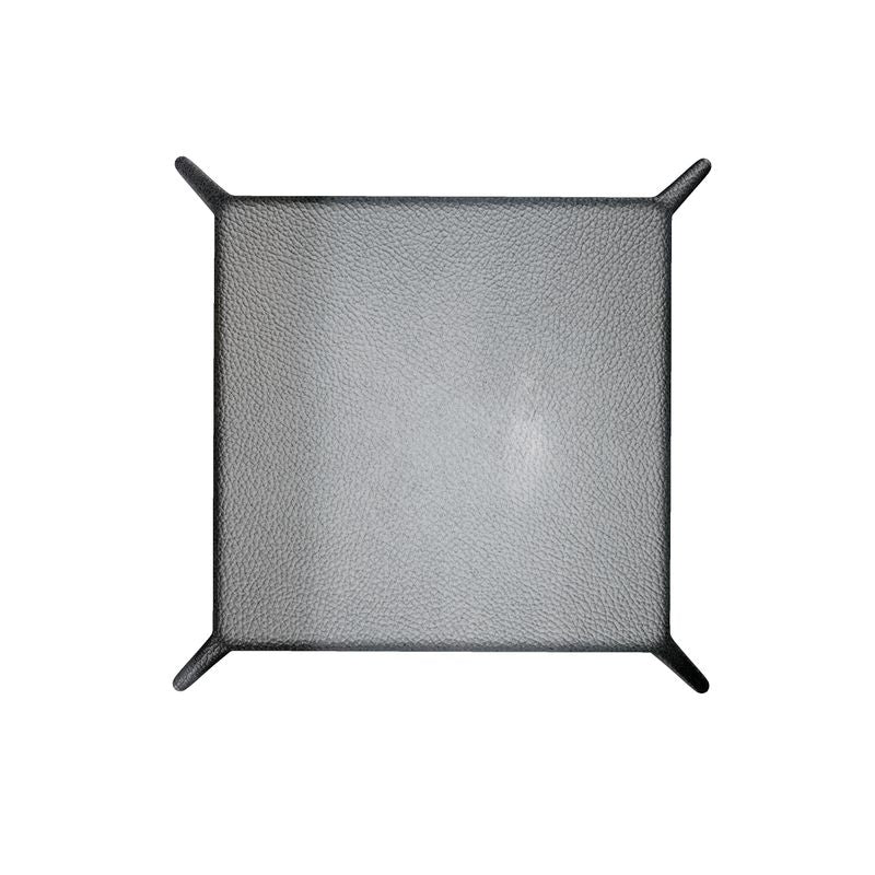Designer Leather Trinket Tray - Handmade, Real Nappa Leather