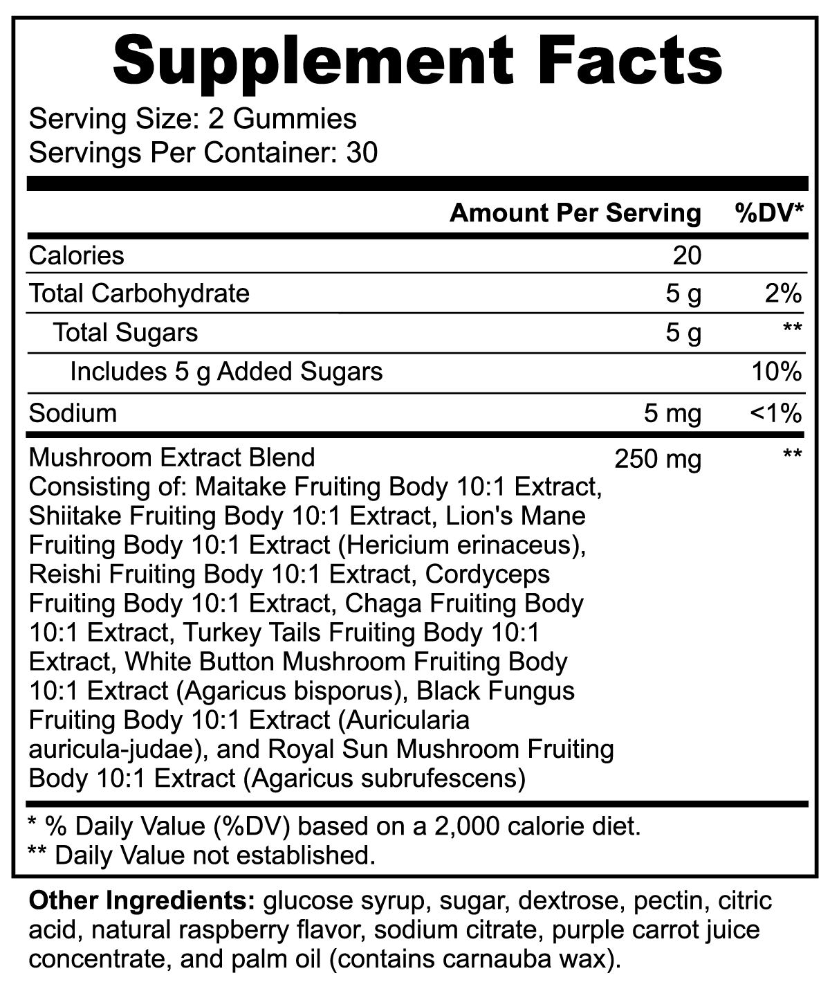 Buy Mushroom Extract Complex - Boost Your Cognitive Functions Today!