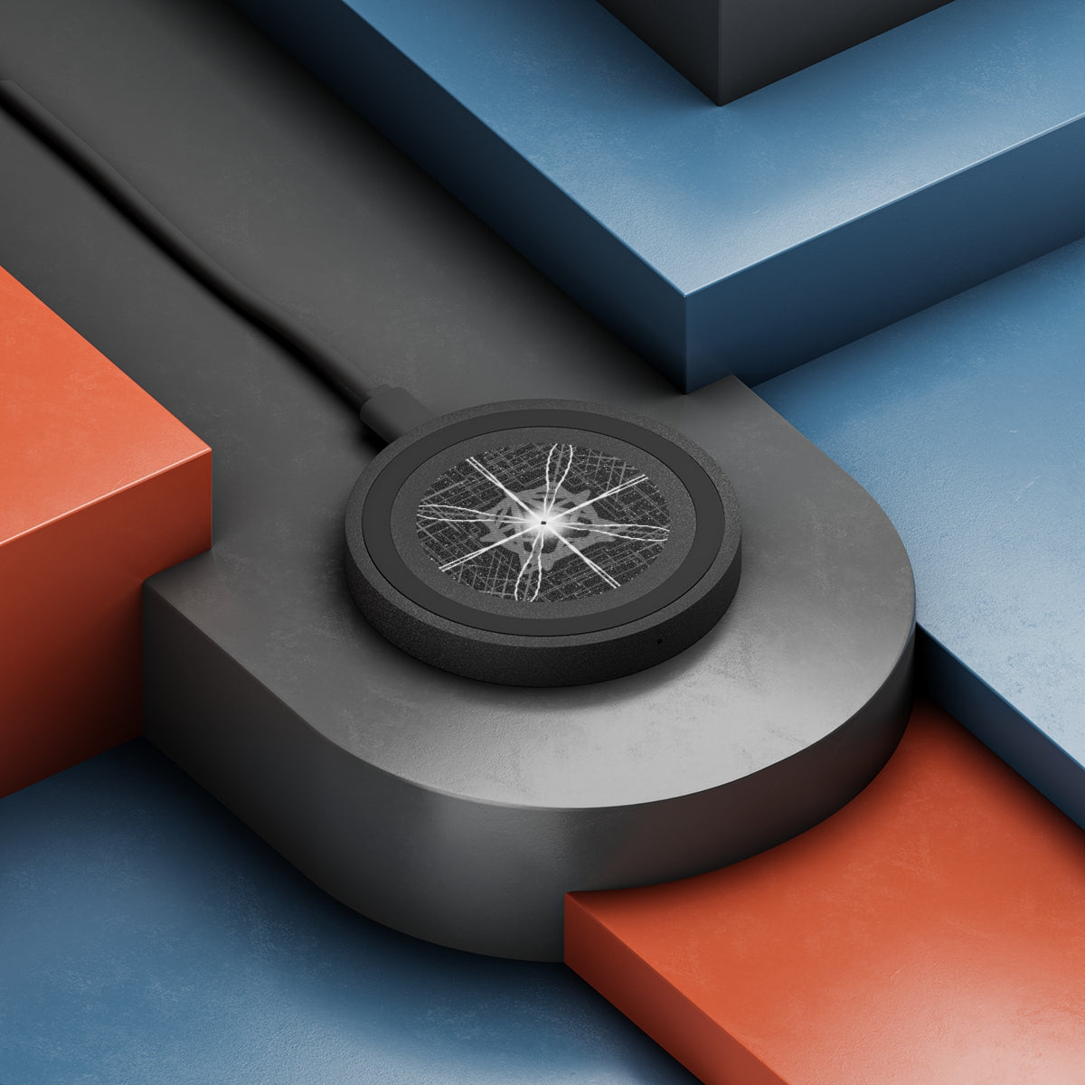 Quake Wireless Charging Pad - Fast and Convenient Charging for iPhones and Android Smartphones