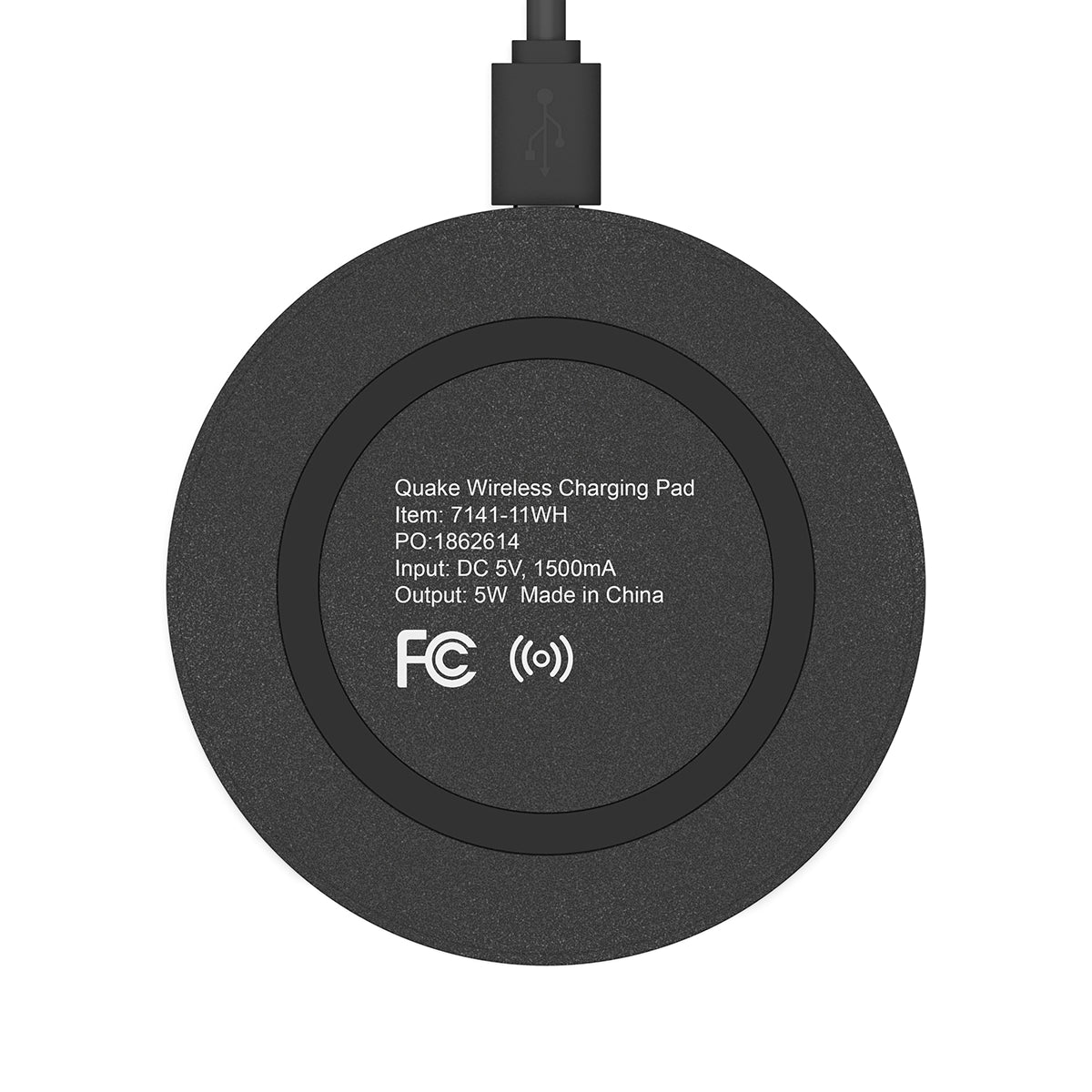 Quake Wireless Charging Pad - Fast and Convenient Charging for iPhones and Android Smartphones