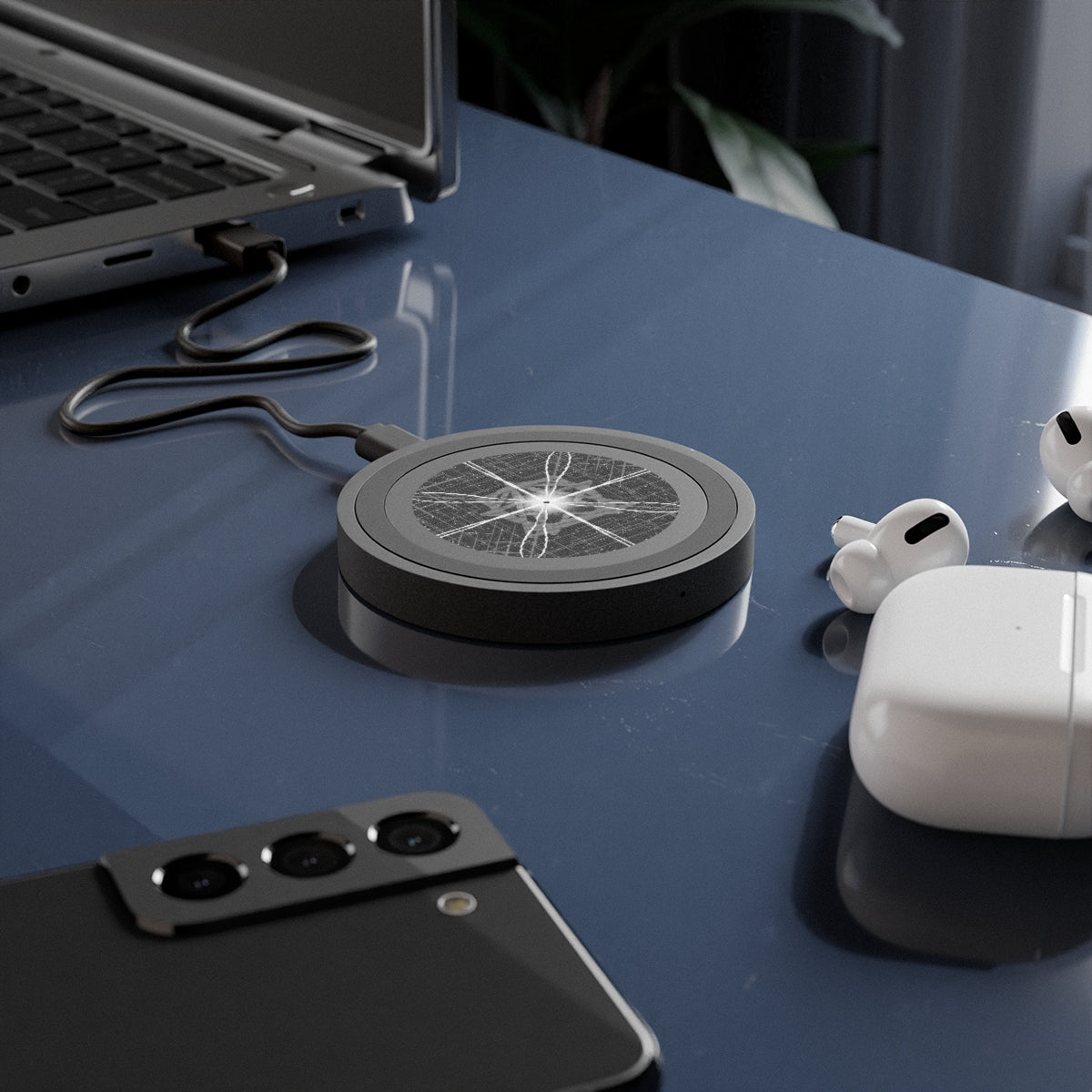 Quake Wireless Charging Pad - Fast and Convenient Charging for iPhones and Android Smartphones