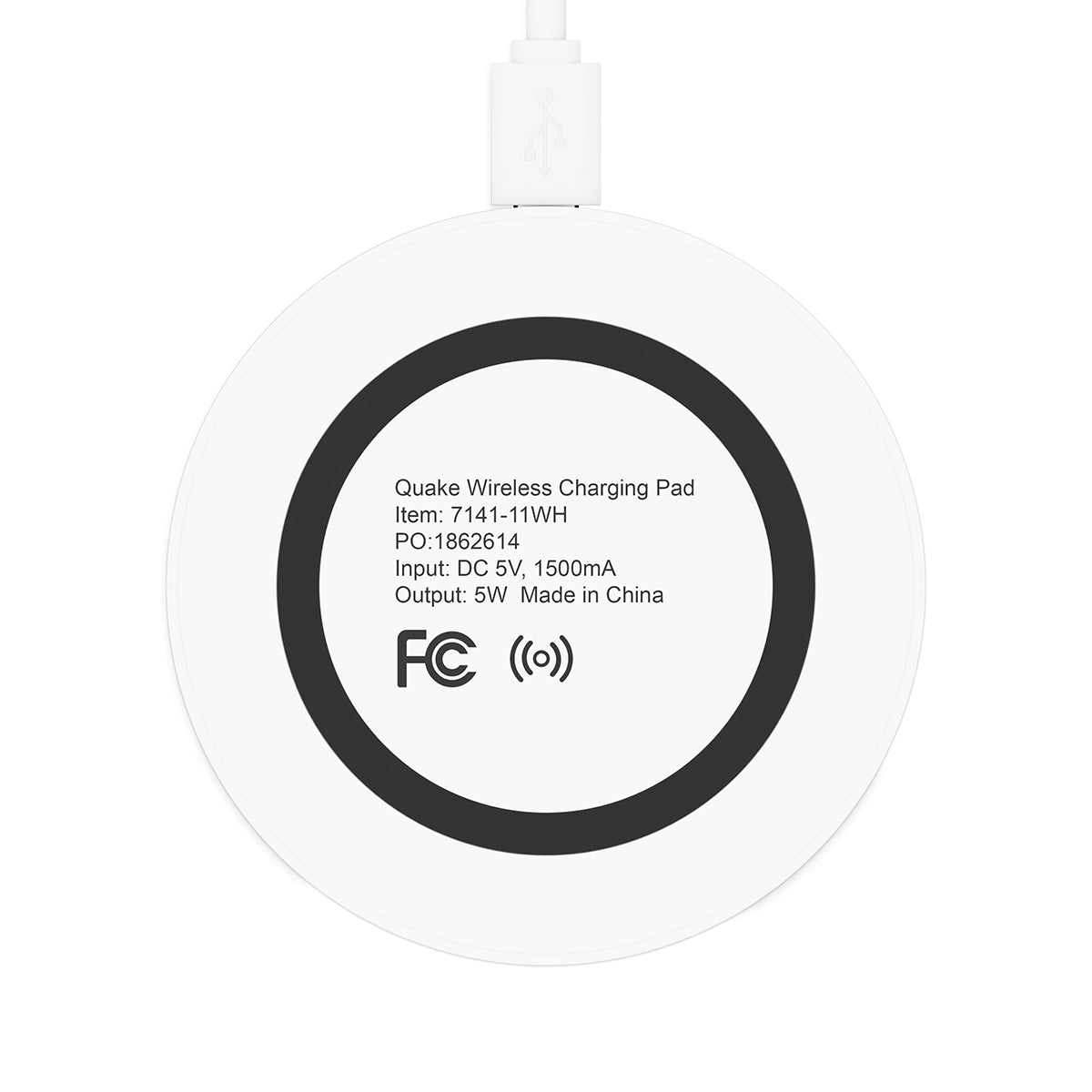 Quake Wireless Charging Pad - Fast and Convenient Charging for iPhones and Android Smartphones
