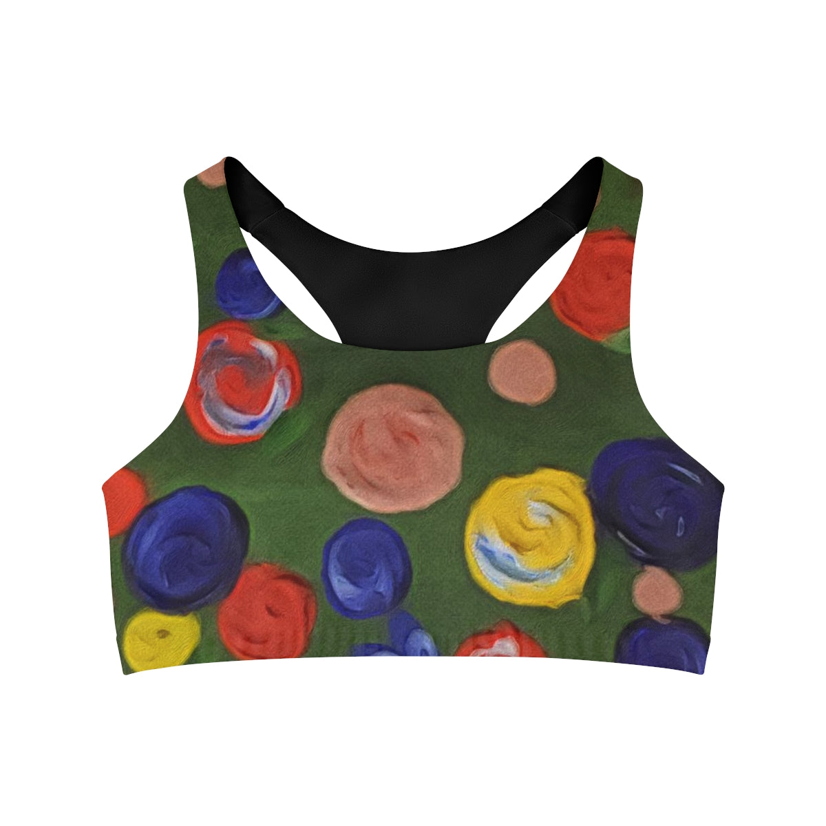 Seamless Sports Bra (AOP) - Stylish and Supportive | Shop Now