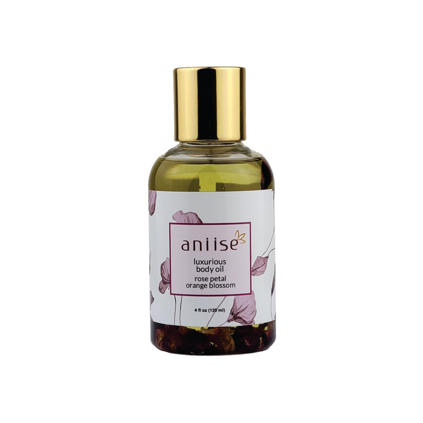 Natural Luxurious Rose Petal Body Oil - Hydrating and Nourishing
