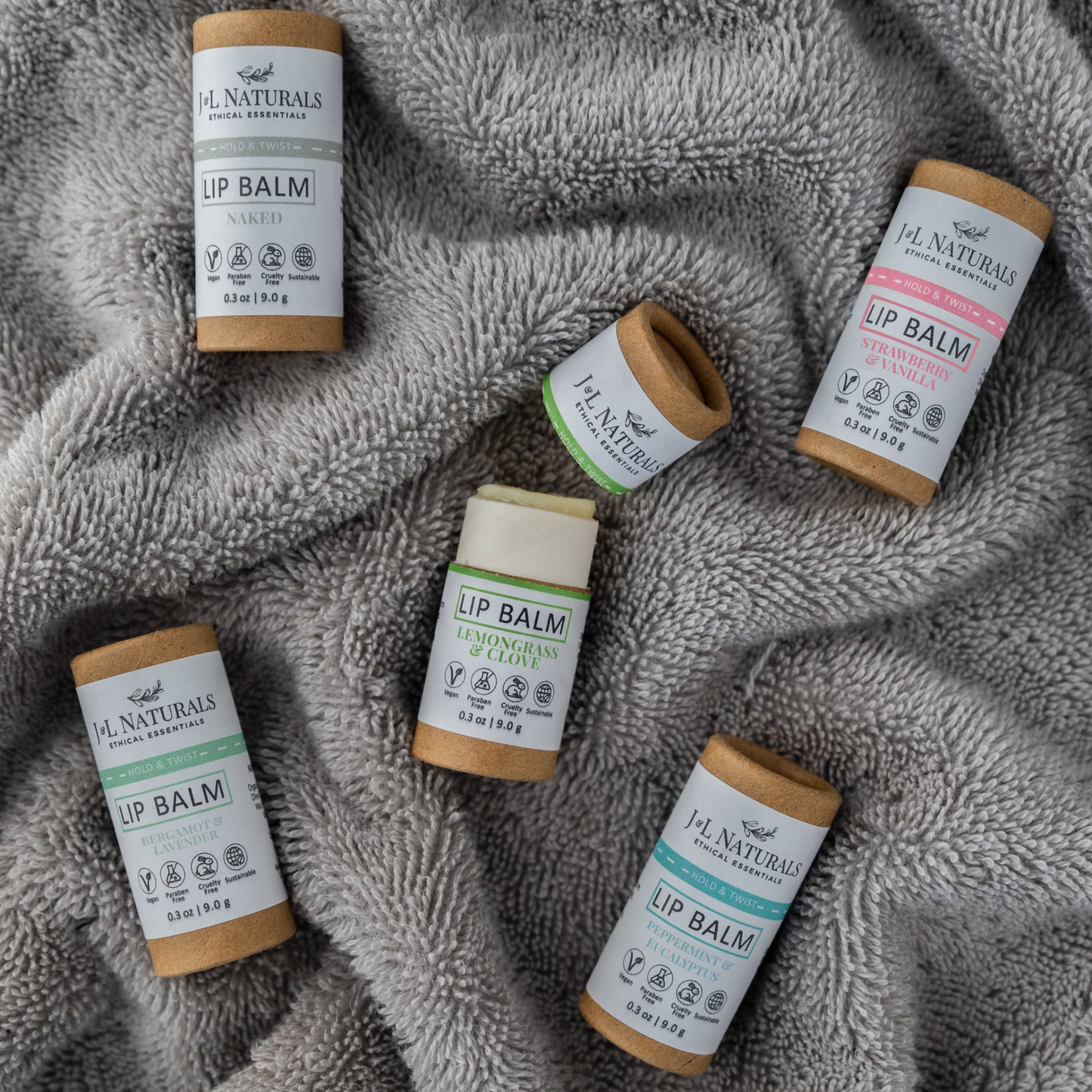 Hydrating Lip Balm Bundle | Set of 5 Soothing Lip Balms