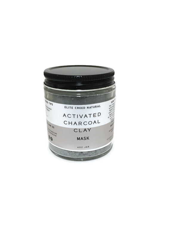 Activated Charcoal Dry Clay Mask - Deep Cleansing, Pore Minimizing, and Acne Prevention