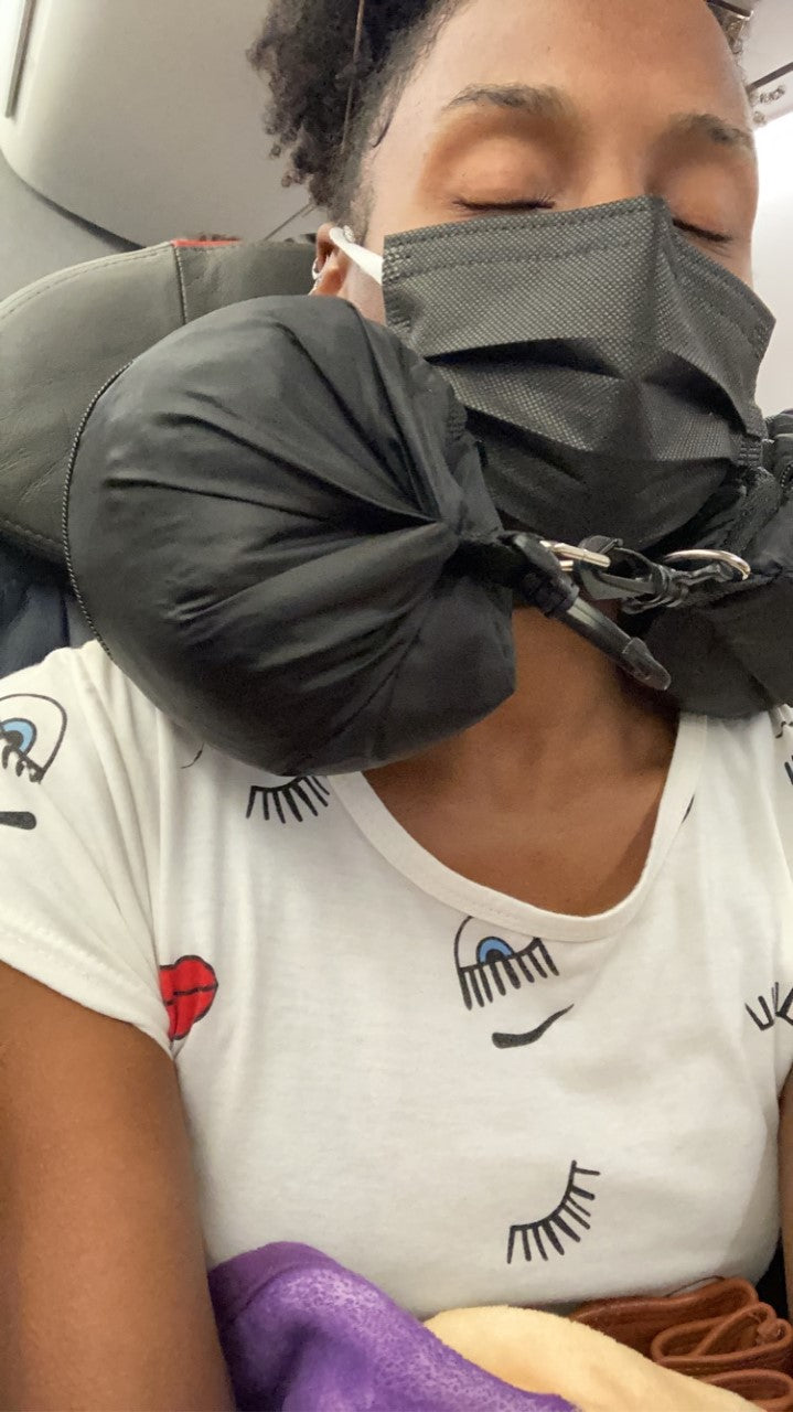 the tube ~ the only travel pillow you can stuff with clothes