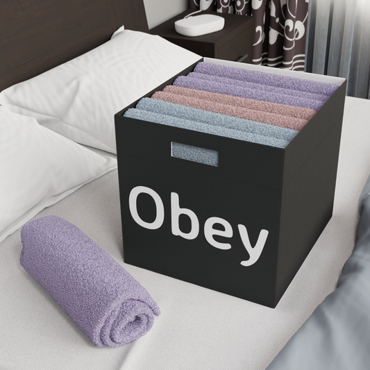 Felt Storage Box - Obey | Stylish and Practical Storage Solution