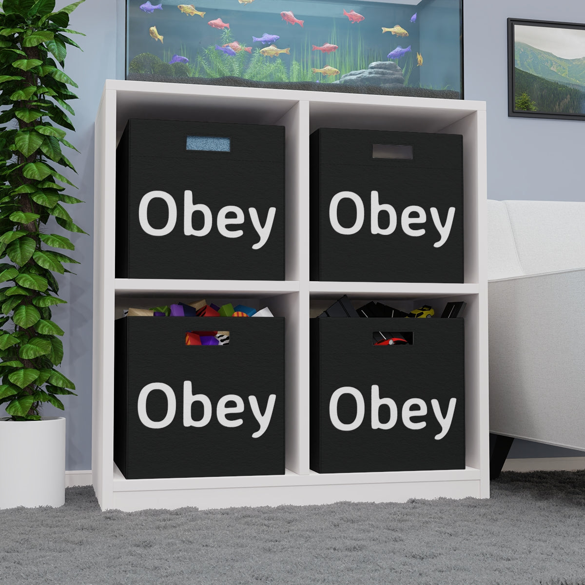 Felt Storage Box - Obey | Stylish and Practical Storage Solution
