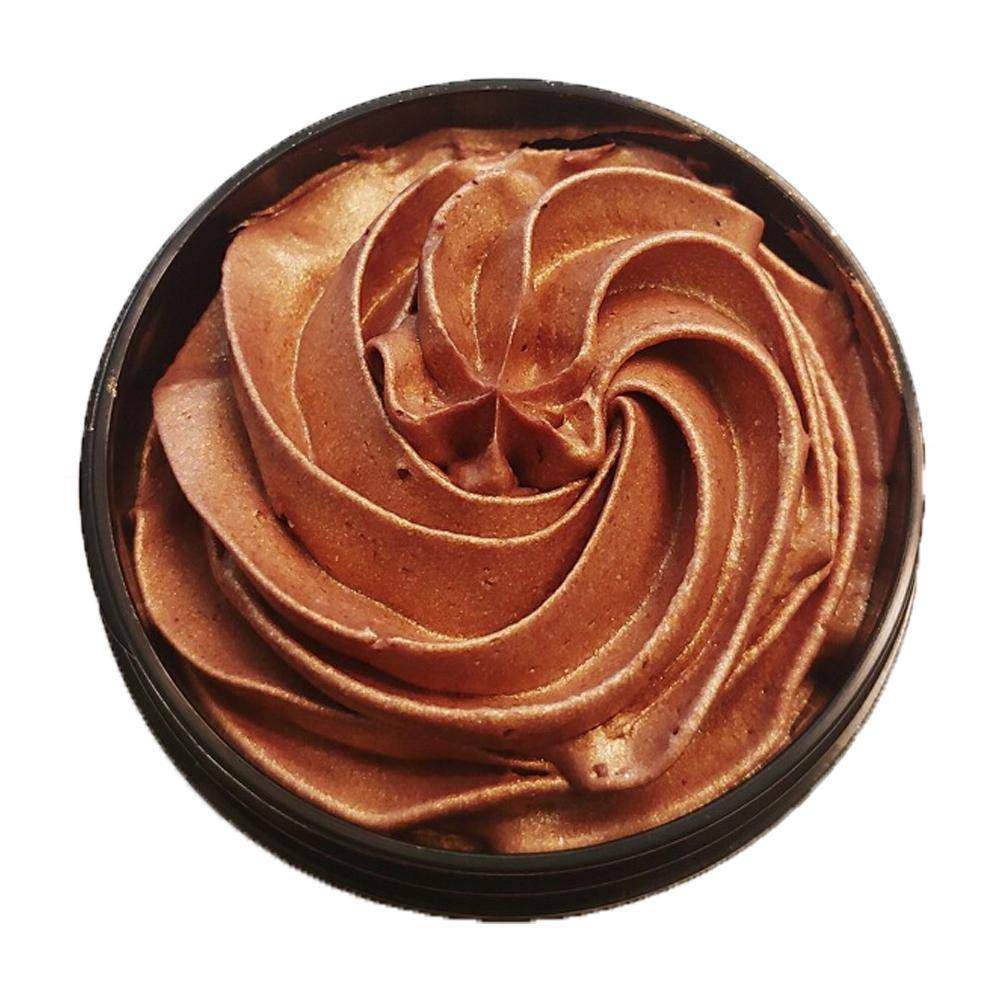 Organic Shimmering Whipped Body Butter Trio - Nourish and Glow with a Touch of Glimmer
