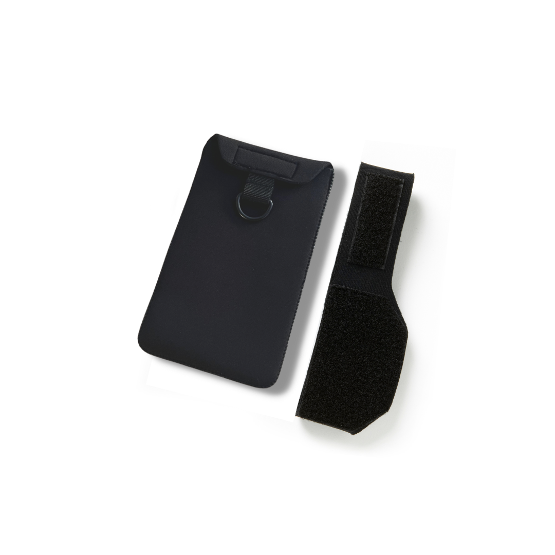 PortaPocket Combo Kit with D-ring - Cellphone and Passport Holder for Arm or Leg