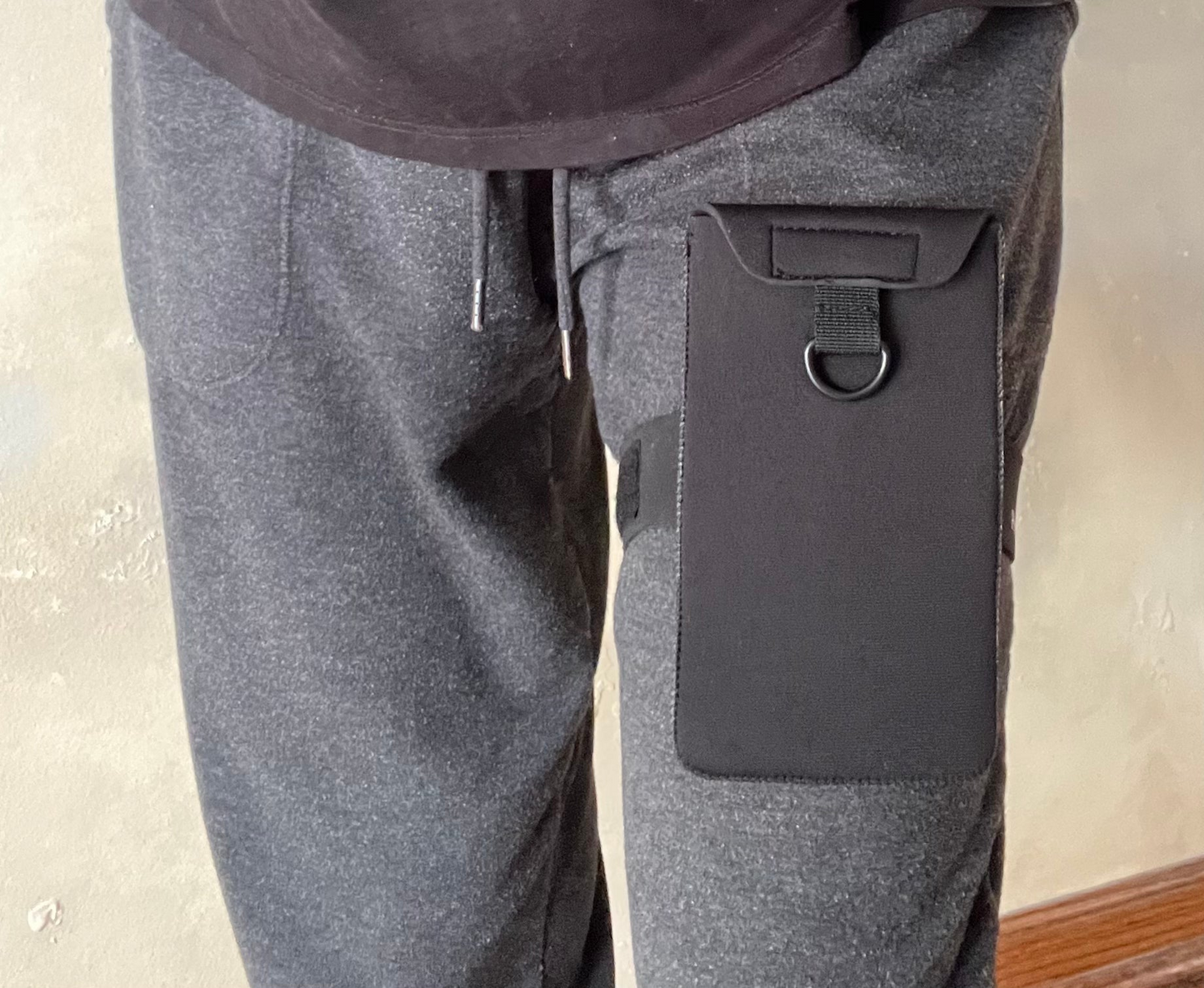 PortaPocket Combo Kit with D-ring - Cellphone and Passport Holder for Arm or Leg