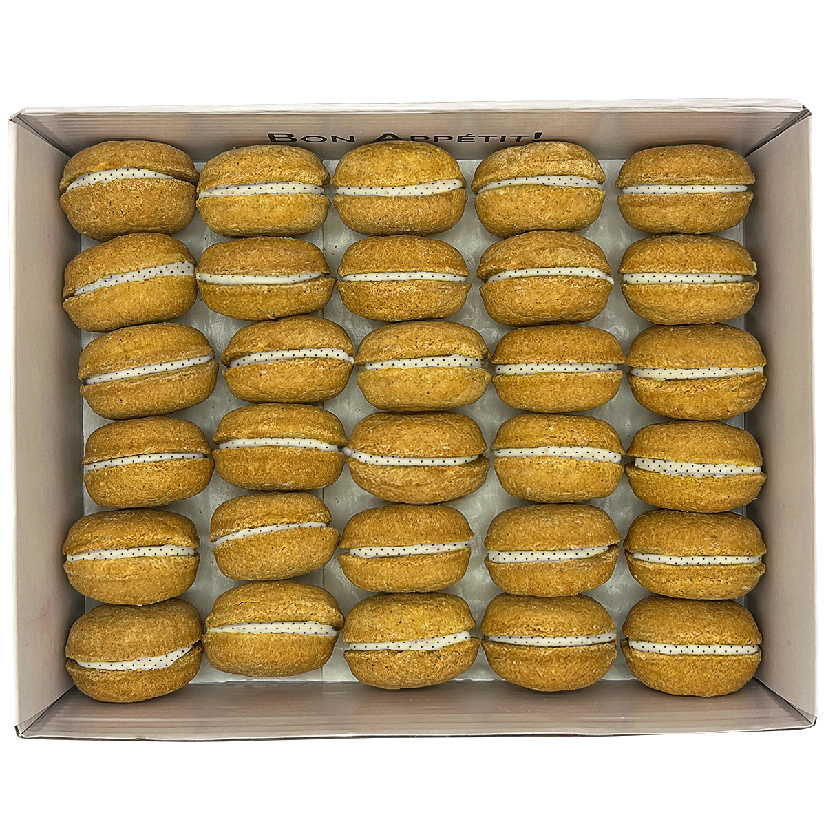 40 Count Dog Macaron Treats Gift Box - Premium, Handmade, Natural Treats for Dogs