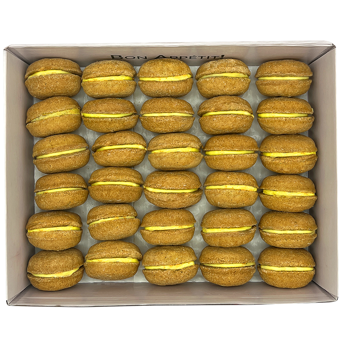 40 Count Dog Macaron Treats Gift Box - Premium, Handmade, Natural Treats for Dogs