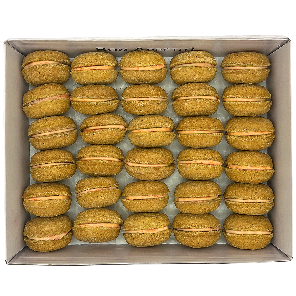 40 Count Dog Macaron Treats Gift Box - Premium, Handmade, Natural Treats for Dogs