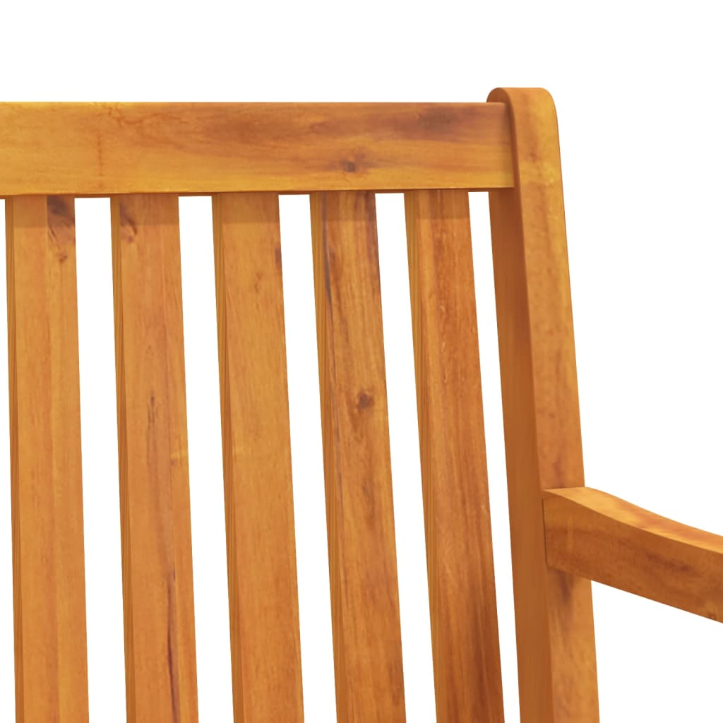 vidaXL Patio Bench 86.2" Solid Acacia Wood - Outdoor Furniture