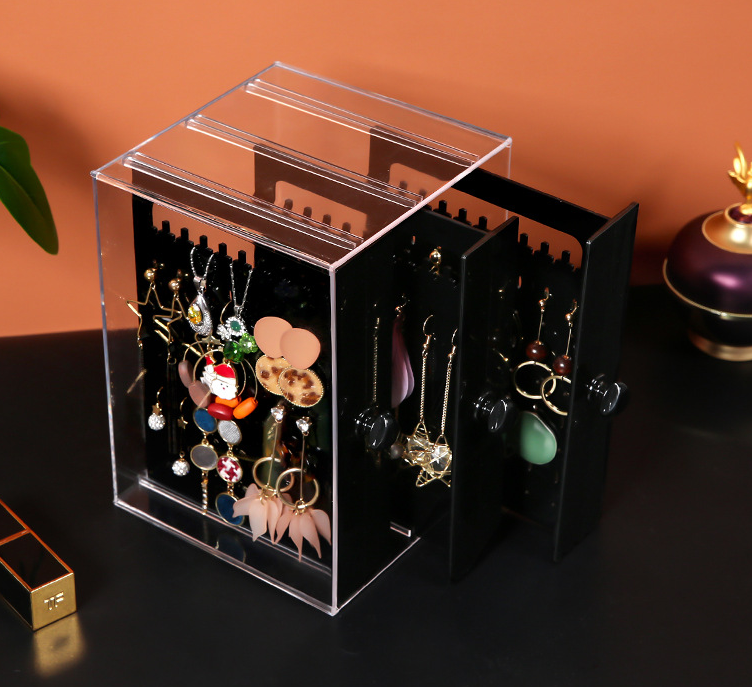 Acrylic Cosmetic Storage Box - Organize and Display Your Makeup Collection