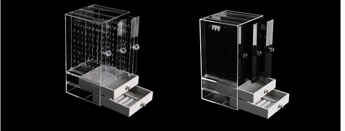 Acrylic Cosmetic Storage Box - Organize and Display Your Makeup Collection