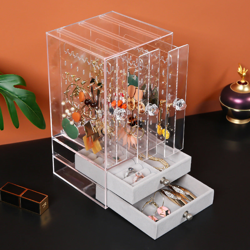 Acrylic Cosmetic Storage Box - Organize and Display Your Makeup Collection