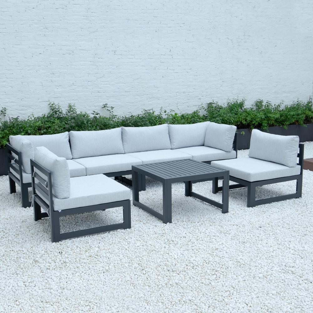 Chelsea 7-Piece Patio Sectional - Modern Design, Durability, and Comfort