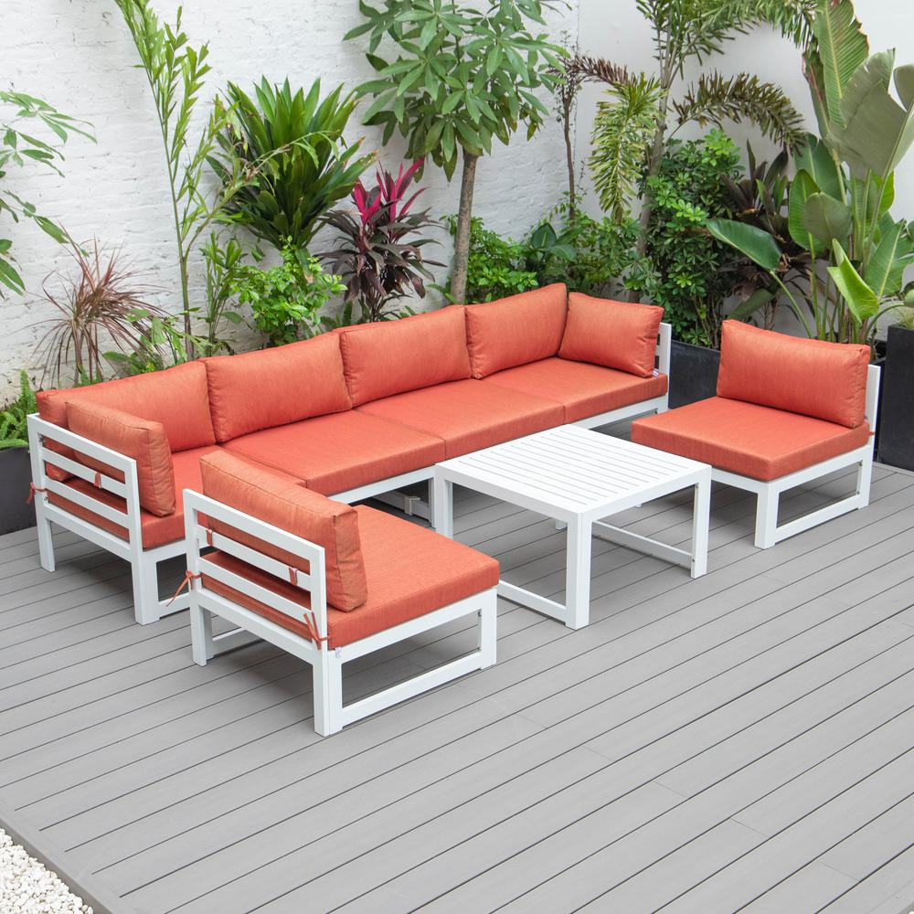Chelsea 7-Piece Patio Sectional - Modern Outdoor Furniture Set