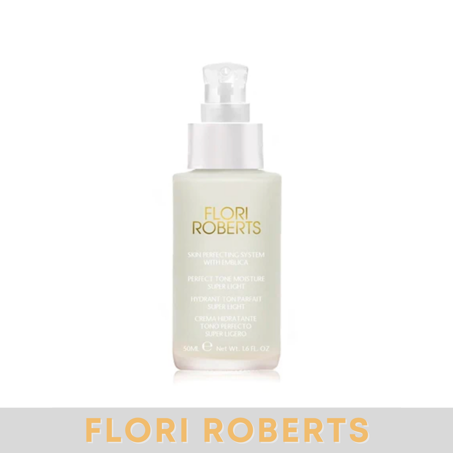 Flori Roberts Perfect Tone Moisture Serum - Skin Tone Treatment for Dark Spots and Uneven Skin Tone
