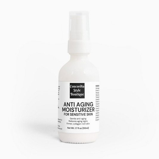 Anti Aging Moisturizer for Sensitive Skin - Rejuvenate Your Skin