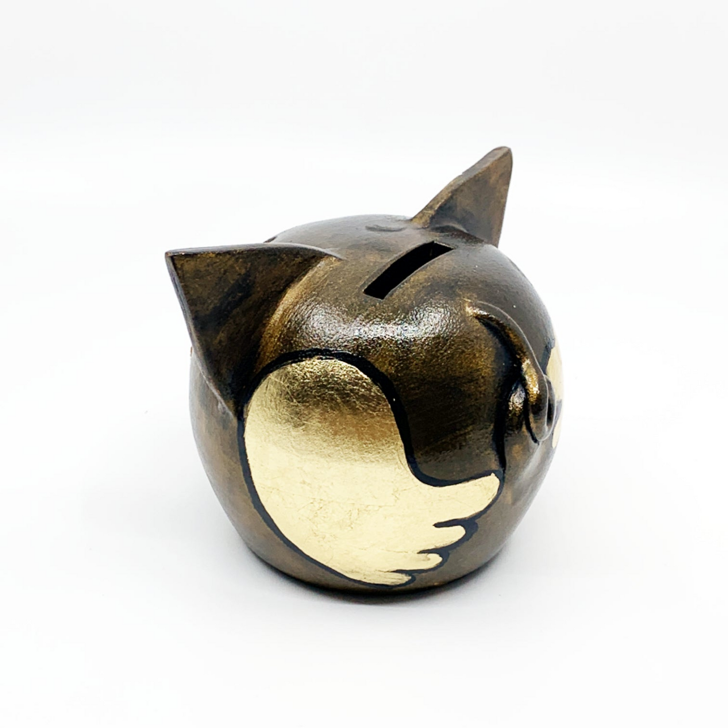 Golden Wings | Handmade Piggy Bank - Prosperity and Freedom