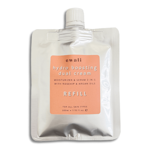 Refill Hydro Boosting Dual Cream - 100ml | Reusable Refill | Cruelty-Free & Vegan