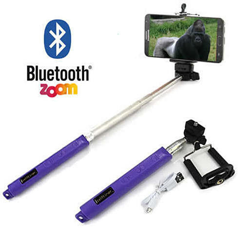 Selfi Monopod Telescopic Stick with Bluetooth & Zoom controls - Capture Perfect Selfies with Ease