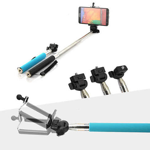 Selfi Monopod Telescopic Stick with Bluetooth & Zoom controls - Capture Perfect Selfies with Ease