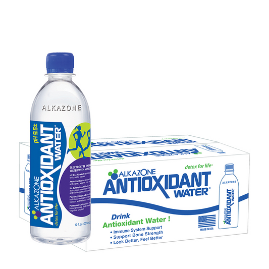 ALKAZONE® Antioxidant Water - Electrolyte-Enhanced, pH-Balanced, and Potassium Enriched