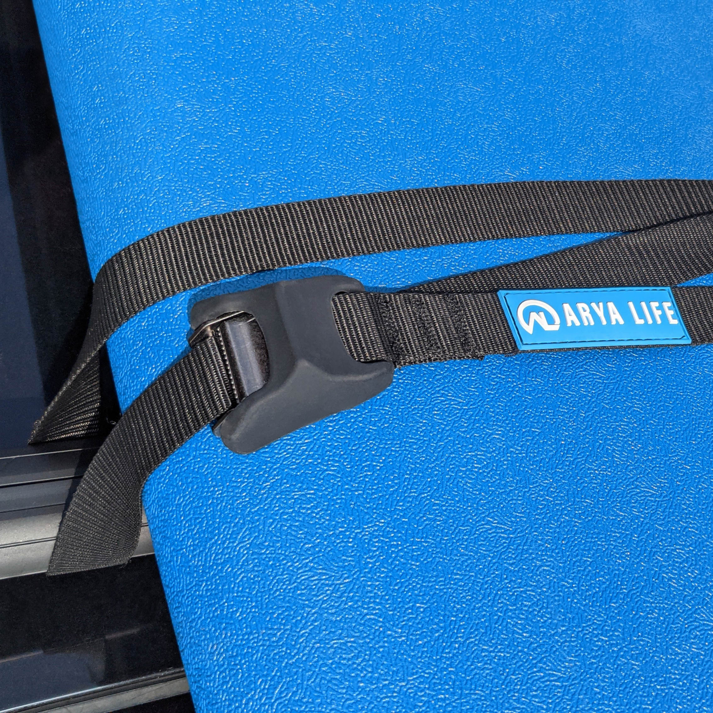 15Ft Silicone Buckle Rack Straps - Secure and Scratch-Free Tie Downs for Boards, Kayaks, and More