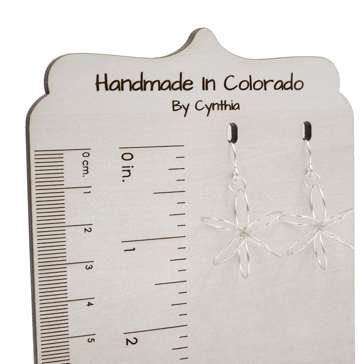 Handmade Sterling Silver Freeform Stars Earrings | Eco-Friendly Jewelry | Hypoallergenic & Nickel-Free