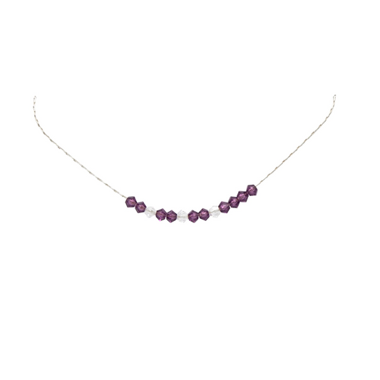 Handmade FAITH Morse Code Sterling Silver Necklace | Eco-Friendly Jewelry | Adjustable Length | Hypoallergenic & Nickel-Free